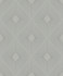 Antonina Vella Harlowe Light Grey & Silver Wallpaper Antonina Vella Modern Metals Second Edition Covers about 57.2 square feet China Unpasted 12.6-in repeat, straight match 20.8-in by 33-ft long roll - My Fabric Connection -