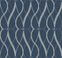 Antonina Vella Graceful Geo Navy & Silver Wallpaper Antonina Vella Modern Metals Second Edition Covers about 60.5 square feet China Unpasted 25.2-in repeat, straight match 27-in by 26.9-ft long roll - My Fabric Connection -