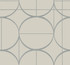 Antonina Vella Sun Circles Taupe & Silver Wallpaper Antonina Vella Modern Metals Second Edition Covers about 60.5 square feet China Unpasted 25.2-in repeat, straight match 27-in by 26.9-ft long roll - My Fabric Connection -