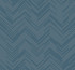 Antonina Vella Polished Chevron Blue & Silver Wallpaper Antonina Vella Modern Metals Second Edition Covers about 60.5 square feet China Unpasted 25.2-in repeat, straight match 27-in by 26.9-ft long roll - My Fabric Connection -