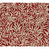 Ronald Redding Rowan Red Wallpaper Arts and Crafts Covers about 60.8 square feet Unpasted 24-in repeat, straight match 27-in by 27-ft long roll - My Fabric Connection -