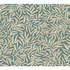 Ronald Redding Rowan Teal Wallpaper Arts and Crafts Covers about 60.8 square feet Unpasted 24-in repeat, straight match 27-in by 27-ft long roll - My Fabric Connection -