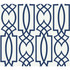 York Wallcoverings Large Lattice Blue Wallpaper Best Sellers Covers about 60.8 square feet Prepasted 24-in repeat, straight match 27-in by 27-ft long roll - My Fabric Connection -