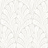 Inspired by Color Shell Damask Neutral & Pearl Wallpaper Black & White Resource Library Covers about 56.4 square feet Prepasted 20.5-in repeat, drop match 20.5-in by 33-ft long roll - My Fabric Connection -