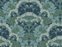 Inspired by Color Yarrow Nouveau Blue & Green Wallpaper Blues II Covers about 60.8 square feet 27-in by 27-ft long roll Unpasted 20.5 - My Fabric Connection -