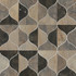 Candice Olson Burlwood Ogee Black & Taupe Wallpaper Candice Olson After 8 Covers about 72 square feet Unpasted 6-in repeat, straight match 36-in by 24-ft long roll - My Fabric Connection -