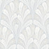 York Wallcoverings Shell Damask Blue Wallpaper Damask Resource Library Covers about 56.4 square feet Prepasted 20.5-in repeat, drop match 20.5-in by 33-ft long roll - My Fabric Connection -