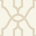 Magnolia Home Woven Trellis Beige Wallpaper Magnolia Home Vol. II Covers about 56.4 square feet Prepasted 20.5-in repeat, straight match 20.5-in by 33-ft long roll - My Fabric Connection -
