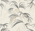 Candice Olson Inky Warm Neutral Palms Wallpaper Natural Discovery Covers about 60.8 square feet Unpasted 24-in repeat, straight match 27-in by 27-ft long roll - My Fabric Connection -