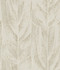 Candice Olson Dicot Beige Leaf Wallpaper Natural Discovery Covers about 56.4 square feet 20.5-in by 33-ft long roll Unpasted 24 - My Fabric Connection -