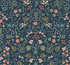 Rifle Paper Co. Wildwood Navy Wallpaper Rifle Paper Co. Covers about 60.8 square feet 27-in by 27-ft long roll Unpasted 25.25 - My Fabric Connection -