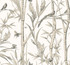 York Wallcoverings Bambou Toile White Wallpaper Toile Resource Library Covers about 60.8 square feet Unpasted 25.25-in repeat, drop match 27-in by 27-ft long roll - My Fabric Connection -