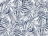 York Wallcoverings Oahu Fronds Navy & White Wallpaper Water's Edge Resource Library Covers about 60.8 square feet 27-in by 27-ft long roll Prepasted 20.5 - My Fabric Connection -