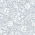Erin & Ben Modern Acanthus Wedgewood Blue Peel & Stick Wallpaper Erin & Ben Co. Covers about 34.2 square feet Peel & Stick 20.5-in repeat, straight match 20.5-in by 20-ft long roll - My Fabric Connection -