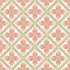 York Wallcoverings Mimi Coral Quilted Floral Peel & Stick Wallpaper Mirth Studios Covers about 34.2 square feet Peel & Stick 20.5-in repeat, straight match 20.5-in by 20-ft long roll - My Fabric Connection -