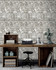 Mind the Gap Wallpaper Louvre Wallpaper WALLPAPER DESIGNER COLLECTION Non-woven Made in Europe Paste the wall 3 rolls x 20.5 x 3.25 yards - My Fabric Connection -