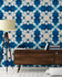 Mind the Gap Wallpaper Shibori Butterfly PREMIUM DESIGNER WALLPAPER COLLECTION Non-woven Made in Europe Paste the wall 3 rolls x 20.5 x 3.25 yards - My Fabric Connection -