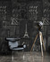 Mind the Gap Wallpaper Grand Eiffel Anthracite Wallpaper PREMIUM DESIGNER WALLPAPER COLLECTION Non-woven Made in Europe Paste the wall 3 rolls x 20.5 x 3.25 yards - My Fabric Connection -