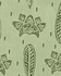 Mind the Gap Wallpaper Bethel Batik Smoke Green Wallpaper WOODSTOCK '69 LIFESTYLE COLLECTION Satin Matte Made in Europe Paste the wall 1 roll x 20.5 x 10.9 yards - My Fabric Connection -