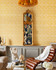 Mind the Gap Wallpaper Kalamkari Citrus Wallpaper THE WALLPAPER COMPENDIUM 2 Non-woven Made in Europe Paste the wall 1 roll x 20.5 x 10.9 yards - My Fabric Connection -
