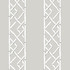 A-Street Prints Sterling Latticework Wallpaper Signature by Sarah Richardson Covers about 56.4 square feet 20.5-in by 33-ft long roll Unpasted 10.4 - My Fabric Connection -