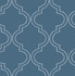A-Street Prints Tetra Blue Quatrefoil Wallpaper Symetrie Covers about 56.4 square feet 20.5-in by 33-ft long roll Unpasted 10.4 - My Fabric Connection -