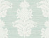 Kenneth James Pineapple Grove Turquoise Damask Wallpaper Palm Springs Covers about 60.8 square feet 27-in by 27-ft long roll Unpasted 21 - My Fabric Connection -