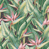 Kenneth James Arcadia Pink Banana Leaf Wallpaper Palm Springs Covers about 56.4 square feet 20.5-in by 33-ft long roll Unpasted 21 - My Fabric Connection -
