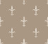Ronald Redding Fleur De Lis Cream Wallpaper 24 Karat Covers about 60.8 square feet 27-in by 27-ft long roll Unpasted 25.25 - My Fabric Connection -