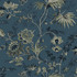 ESTA Home Juliet Blue Decorative Jacobean Wallpaper Design Department Covers about 57.5 square feet 20.9-in by 33-ft long roll Unpasted 20.9 - My Fabric Connection - ESTA Home Juliet Blue Decorative Jacobean Wallpaper Design Department Covers about 57.5 square feet 20.9-in by 33-ft long roll Unpasted 20.9 - My Fabric Connection -