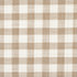 Schumacher Fabric Martina Plaid Indoor/Outdoor Natural 81412 Easy Elements 9.0" - My Fabric Connection -