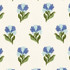 Schumacher Fabric Rosina Floral Cornflower 82631 New Old-Fashioned 3.5" - My Fabric Connection -