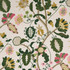 Schumacher Fabric Mandevilla Embroidery Pink & Green 81511 Uncommon Threads 25.5" - My Fabric Connection -
