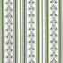 Schumacher Fabric Delft Stripe Green 180661 Marie-Anne Oudejans 6.75" - My Fabric Connection -