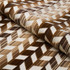 Schumacher Fabric Chevron Stri Velvet Gold 72816 Cut & Patterned Velvets 27.0" - My Fabric Connection -