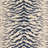 Schumacher Fabric Shivalik Hills Tiger Indigo 84651 Orpheum 27.0" - My Fabric Connection -