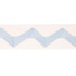 Schumacher Trim Lazare Appliqu Tape Sky On Ivory 82240 New Traditional: Provenal 2.0" - My Fabric Connection -