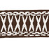 Schumacher Trim Tikki Tape Brown 69307 Mary Mcdonald 1.0" - My Fabric Connection -