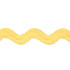 Schumacher Trim Ric Rac Tape Large Yellow 82728 New Old-Fashioned - My Fabric Connection -
