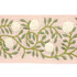 Schumacher Trim Ashoka Tape Leaf & Blush 76296 Perennial Favorite Trims 11.5" - My Fabric Connection -