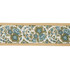 Schumacher Trim Ines Paisley Mineral & Teal 84440 Le Max - My Fabric Connection -