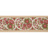 Schumacher Trim Ines Paisley Rose & Cognac 84442 Le Max - My Fabric Connection -