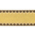 Schumacher Trim Allure Metallic Tape Gold 83562 Statement Trims 2.25" - My Fabric Connection -