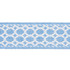 Schumacher Trim Lattice Indoor/Outdoor Tape Chambray 82821 Swing Time Indoor/Outdoor 3.38" - My Fabric Connection -