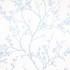 Schumacher Wallpaper Twiggy Sky 5003344 Moon River 27.0" - My Fabric Connection -