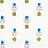 Schumacher Wallpaper Forget Me Dots Blue & Plum 5015882 Peg Norriss 20.5" - My Fabric Connection -