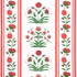 Schumacher Wallpaper Poppy Stripes Red 5014450 Marie-Anne Oudejans 13.5" - My Fabric Connection -