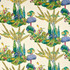 Thibaut Fabric Orleans Yellow and Red F945029 Fabric U.S.A </p><p>Repeat: H: 54  in  (137.16  cm), V: 29.5  (74.93  cm) 54  in  (137.16  cm) - My Fabric Connection -