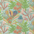 Thibaut Fabric Protea Print Pool F81761  Fabric U.S.A 20000 Martindale </p><p>Repeat: H: 27 in (68.58 cm), V: 25.25 (64.14 cm) 54 in  (137.16 cm) - My Fabric Connection -