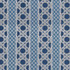 Thibaut Fabric Trelliage Navy and Cadet W81775  Fabric U.S.A </p><p>Repeat: H: 14.25 in (36.20 cm), V: 14.5 (36.83 cm) 54 in  (137.16 cm) - My Fabric Connection -